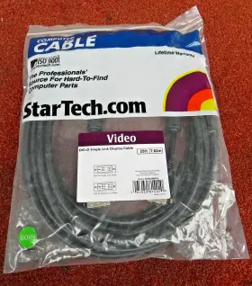 Dvidsmm25 Startech. 25 Ft Dvi-d Single Link Displ Cable-m/m Male-dvi-d Male