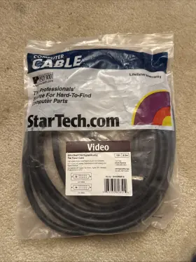Dviidmm15 Startech Dvi-i Dual Link Cable 15ft Male To 28-pin - Nip