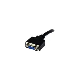 Dvivgamf8in Startech 8 Inch Dvi To Vga Male/female Cable Adapter Black #3