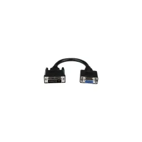 Dvivgamf8in Startech 8 Inch Dvi To Vga Male/female Cable Adapter Black