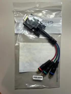Hd15cpntmf Startech 6 Inch Hd15 To Component Rca Male/female Breakout Cable Adapter #2
