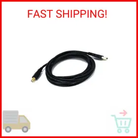 Im16tt336 Startech Monoprice 10ft Gold Plated 28/24awg Usb 2.0 A Male To B Cable