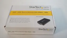 Mchd2vga Startech Hdmi / Micro To Vga Adapter With Cable For Gopro 1080p Hdtv