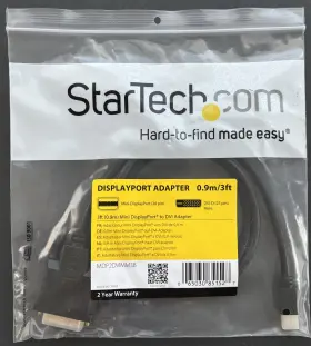 Mdp2dvimm3b Startech 3 Ft Mini Displayport To Dvi Adapter Cable - Startech.com