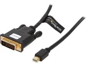 Mdp2dvimm6bs Startech Startech.com Model Mini Displayport To Dvi Active Adapter Converter