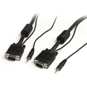 Mxthqmm25a Startech 25ft Coax High Resolution Monitor Vga Cable With Audio Hd15 M/m