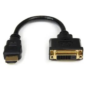 Hddvimf8in Startech Pz0752 8 Inch Male Hdmi To Female Dvi-d Video Cable Adapter Black