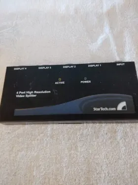 St122pro Startech 2 Port High Resolution Vga Video Splitter #3