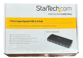 St7300usb3b Startech 7 Port Superspeed Usb 3.0 Hub Brand New