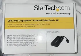 Usb32dp4k Startech Usb32dpk4 Usb 3.0 To Displayport External Video Card 4k