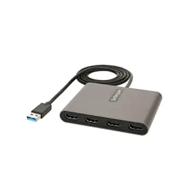 Usb32hd4 Startech Startech.com Usb 3.0 To Quad Hdmi Adapter 4x Monitor Converter Fo