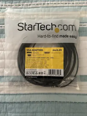 Vga2hdmm2m Startech New Startech.com Vga To Hdmi Adapter Cable 1080p 6.6ft