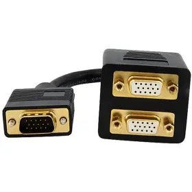 Vgaspl1vv Startech 1 Ft Vga To 2x Video Splitter Cable M/f - Db-15 Male #3