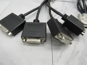 Vhdci24dvi Startech 3 Lot - Vhdci To Quad Dvi Splitter Breakout Cable 4x Dvi-d #2
