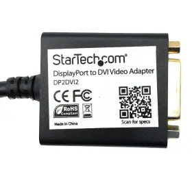 Vs247h-p Startech Authentic Displayport To Dvi Adapter For Asus Led Lcd Monitor #2