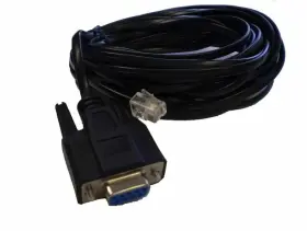Rj-11 Superviewvision 768341000348 Rs232 Serial Computer Cable Db9 9-pin Female Connector 25ft