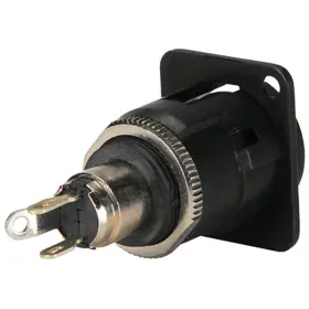 Sweh35mmscbp Switchcraft Eh Series 3.5mm Ts To 1/8 Inch Mono Solder Contact Jack With 4-40 Mounti