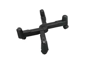 Syba 810154011674 Adjustable Width Black Cpu Stand With Five Castors