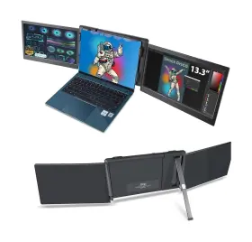 P2-pro Teamgee 13.3 Inch Laptop Screen Extender One-cable Multiple Display Portable