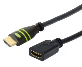 Mi2-4-ext075 Techly 106879 Hdmi Extension Cable High Speed With Ethernet 4k 60hz M/f 7.5 M