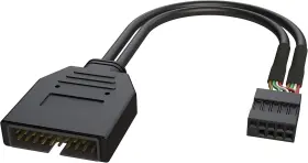 U2f-u3m-idc Technology Inc. Usb 2.0 To 3.0/3.1 Upgrade Adapter Noise Reduction Shielded 26 Cm Backed