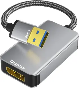 Thandble X004u539f Usb 3.0 To Displayport Adapter 1080p 60hz Usb-a Dp Converter For Monitor/tv