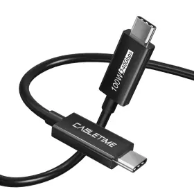 A-ct-c160-tb3-pb1 Thuntex Pd Cable 40gbps/100w/5a With New Macbook Thinkpad Yoga Alienware