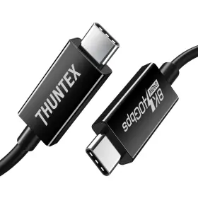 Ct-c160-u31-tb4-bb1.8 Thuntex Usb4 Cable 40gbps/100w/5a With Thunderbolt 4 8k Display/40gbps Ne