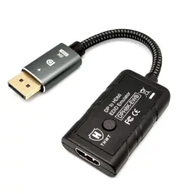 Dph8k-ewb Thwt 8k Dp To Hdmi Edid Emulator Model Supports Scdc And Exact