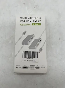 X0025k2up7 Topiont New Topoint Mini Display Port To Vga Hdmi Dvi Dp 4 In 1 Adapter Free Shipping