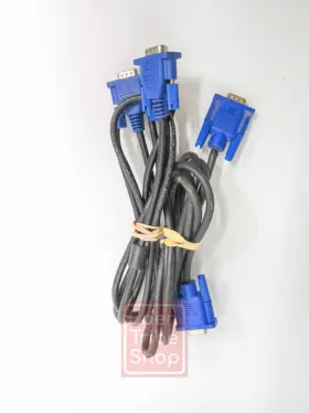 42.87305.001-a Total Technologies Lot Of 6 Vga Cable 15 Pin Male - Monitor M/m To Cords #3