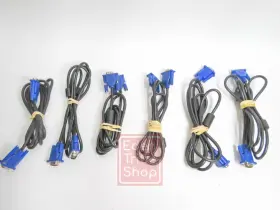 42.87305.001-a Total Technologies Lot Of 6 Vga Cable 15 Pin Male - Monitor M/m To Cords