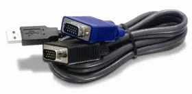 Tk-cu15 Trendnet Usb Vga Kvm Cable Tkcu15