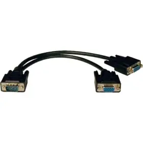 M-2xf Tripp Lite 037332123602 1ft Vga Monitor Y Splitter Cable Hd15