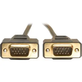Tripp Lite 037332182494 15ft Vga Monitor Gold Cable Molded Shielded Hd15 M-m