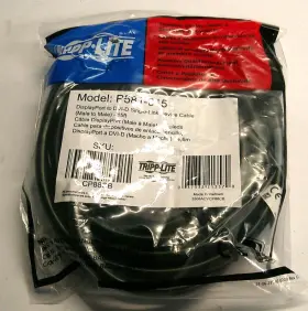 P581-015 Tripp Lite 037332213570 Displayport To Dvi-d Single-link Device Cable Dp 15ft