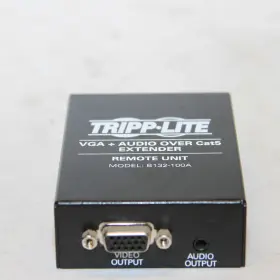Tripp Lite 073852009606 Vga Audio Over Cat 5 Extender Remote Unit Only Untested