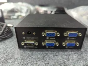 B114-004-r Tripp Lite 4-port Vga/svga Video Splitter With Signal Booster 350mhz Cables #3