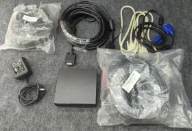 B114-004-r Tripp Lite 4-port Vga/svga Video Splitter With Signal Booster 350mhz Cables