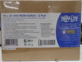 B119-005-uhd Tripp Lite New Hdmi 5-port Switch 4kx2k Uhd 60hz With Remote