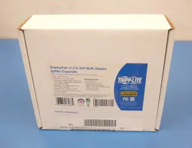 B156-002-dvi Tripp-lite Displayport V1.2 To Dvi Multi-display Splitter New