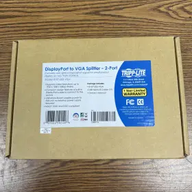 B157-002-vga Tripp Lite Tripp-lite Displayport To Vga 2 Ports B157 002