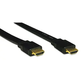 P568-003-fl Tripp Lite By Eaton Fba High Speed Hdmi Flat Cable Ultra Hd 4k X 2k Digital Video With A