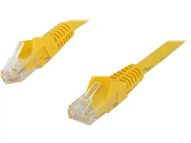 N201-001-yw Tripp Lite 1 Ft. 0.3m Cat 6 Yellow Gigabit Snagless Molded Patch