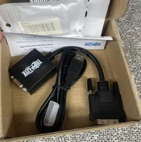 P120-06n-act Tripp Lite 6in Dvi-d Single Link To Vga Adapter Cable #2