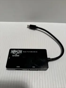 P137-06n-hdv-4k Tripp Lite Keyspan Mini Displayport To Vga/dvi/hdmi Convert L