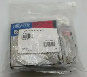 P222-006 Tripp Lite Lot 10 Ps/2 Keyboard Mouse Extension Cable Mini-din6 M/f 6ft