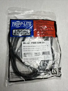 P568-02m-2a Tripp Lite 4k Hdmi Cable M/m - 60 Hz 2m