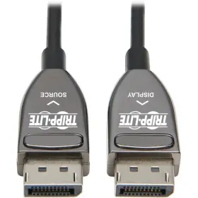 P580f320m8k6 Tripp Lite 20m Displayport M/m Fiber Active Optical Cable Black