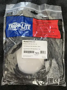 P582-025 Tripp Lite Displayport To Hd Cable M/m-25 Ft Model